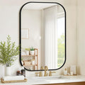 Bathroom Mirror for Wall, HD Reflection Shatterproof Mirror for Living Room by Unknown