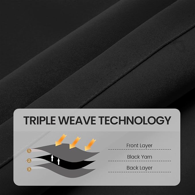 Floor to Ceiling Curtains for Wall Ceiling Mount Track, Room Separator Extra - Image 6