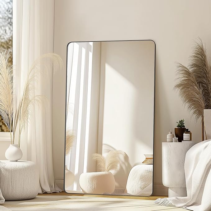 Delma Black Framed Bathroom Vanity Mirror - Image 3