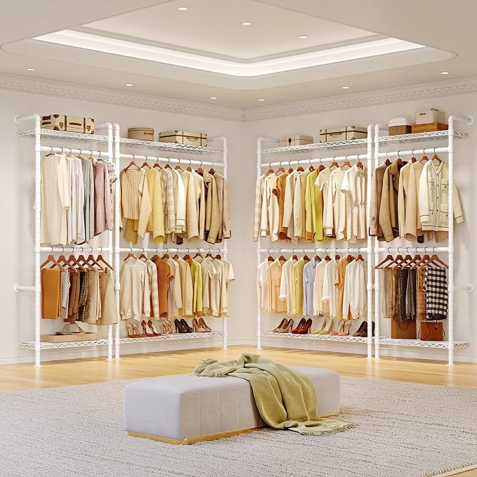 ONBRILL H1 Plus Expandable Wall Mounted Closet System, 2FT-3.3FT Closet - Image 9