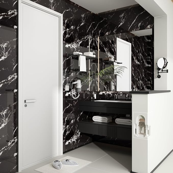 Haimin Wall Panels Peel and Stick 10 Pieces 23.6x11.8in Lightweight Backsplash - Image 8