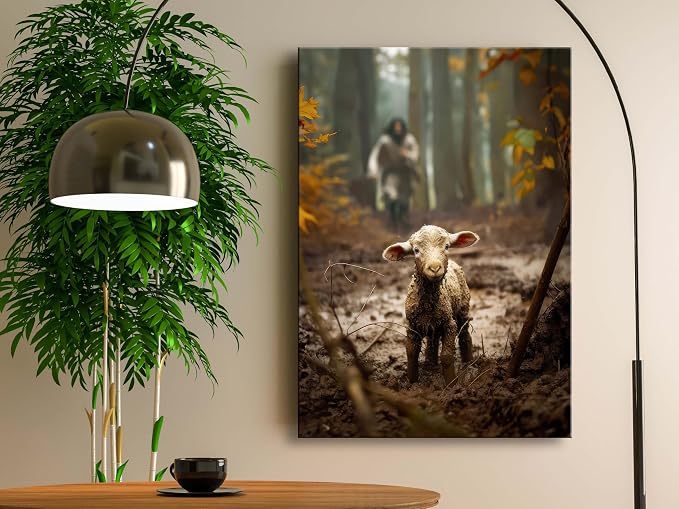 Ploceiny christian gifts for women-men, Religious canvas home decor for prayer - Image 5