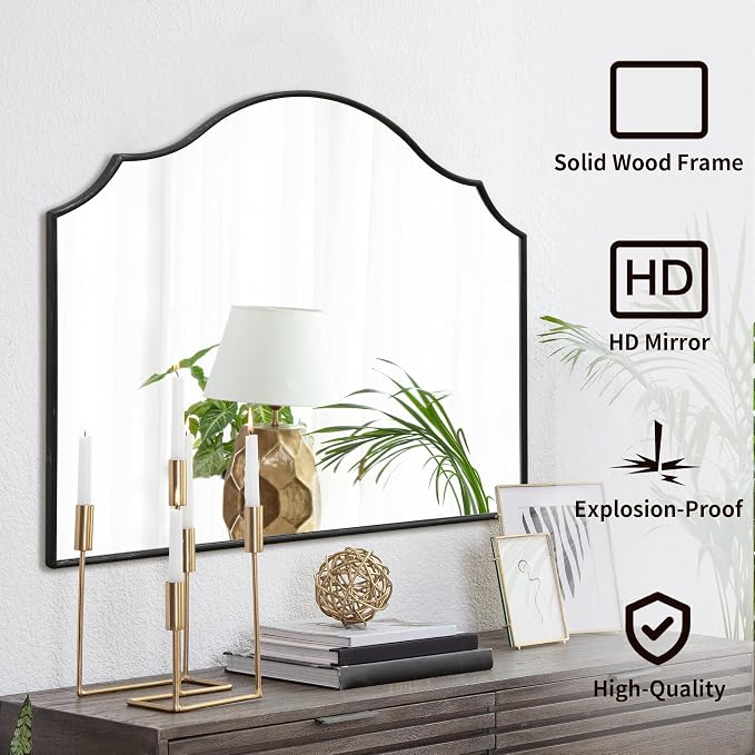 Besdomus Scalloped Arched Mirror - Image 2