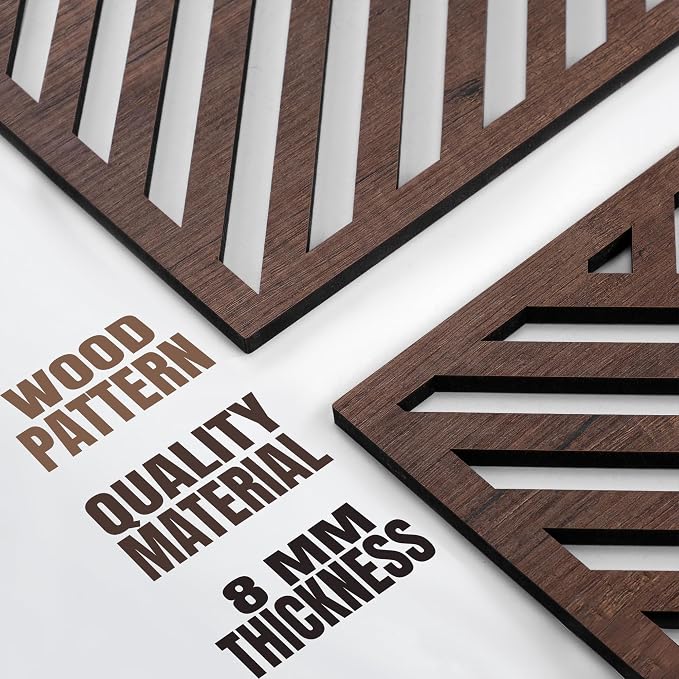 qmmp Modern Wooden Wall Sculptures - Image 4
