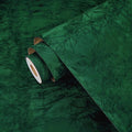 Wallercity 17.5''x236'' Green Self-Adhesive Velvet Flocking Liner Contact Paper by Wallercity