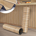 ReWallpaper 24in X 16.5ft Light Oak Wood Wall Panels Peel and Stick Slat Wall by ReWallpaper