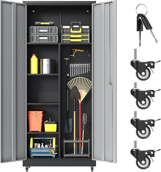Metal Garage Storage Cabinet by Yoonkool