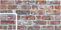 Dundee Deco 3D Wall Panels Faux Brick by DundeeDeco