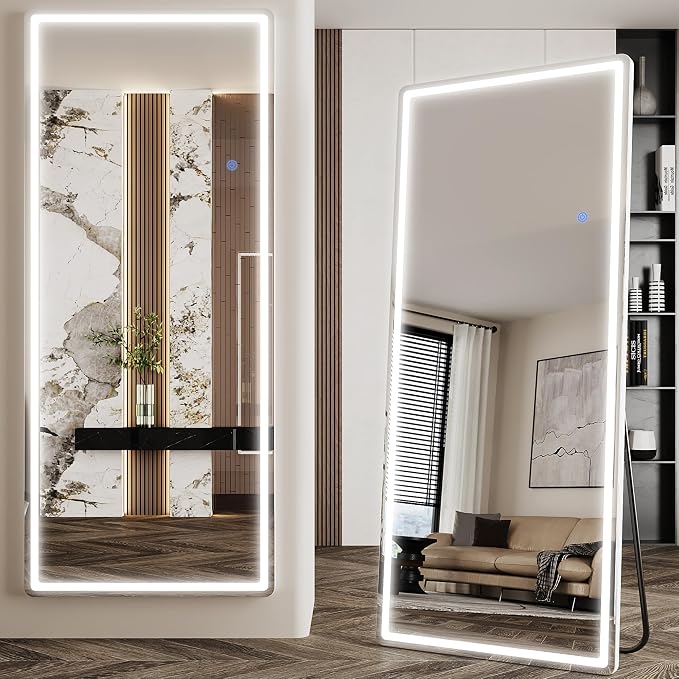 Antok LED Full Length Mirror by AntokMirror