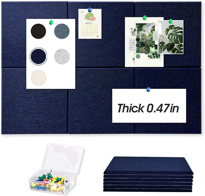 Thick Cork Board Tiles for Wall by Magrowill