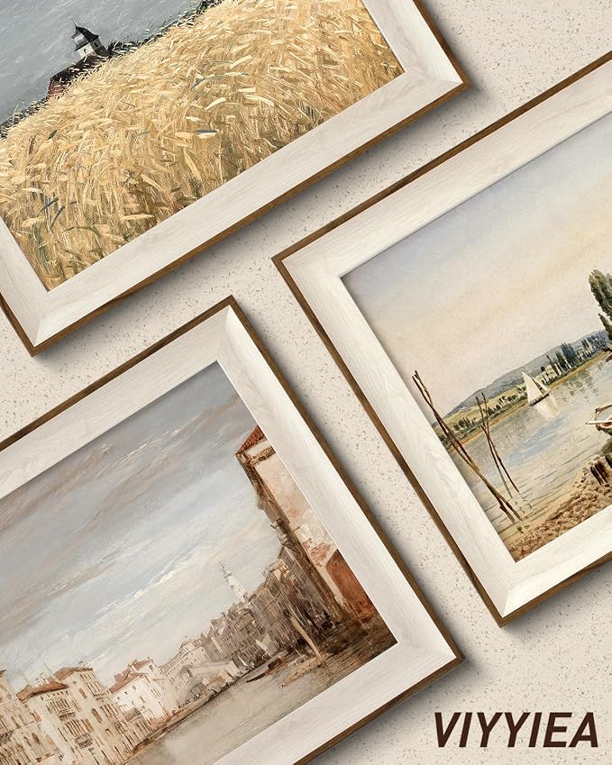 VIYYIEA Framed Wall Art for Living Room, River Canvas Prints, Landscape Home - Image 4