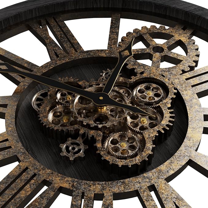 HOIBAI Large Wall Clock, Wall Clocks - Image 3