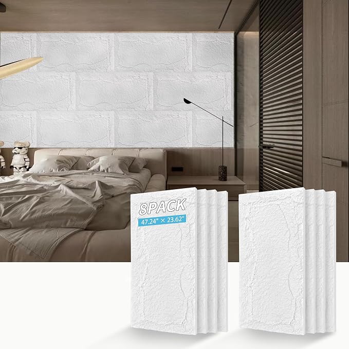 3D Faux Stone Wall Panels, Lightweight & Waterproof Accent Marble Stone Skin - Image 5