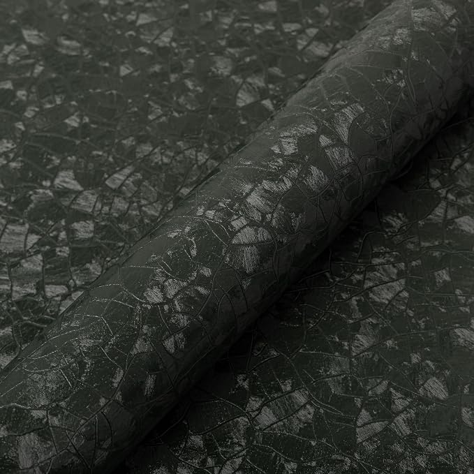 Abyssaly Dark Green Peel and Stick Wallpaper by Abyssaly