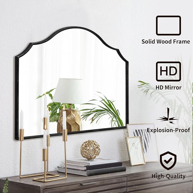 Besdomus Scalloped Arched Mirror - Image 2
