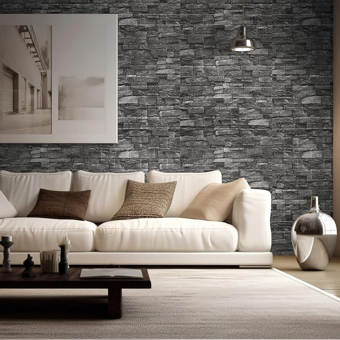 Yutianli 20PSC 3D Wall Panels Peel and Stick Faux Brick Wall Panels - Image 4