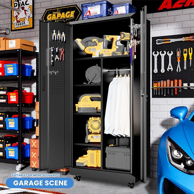 Metal Garage Storage Cabinet - Image 2