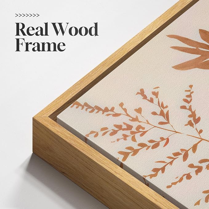 Framed Vintage Botanical Wall Art - Image 5