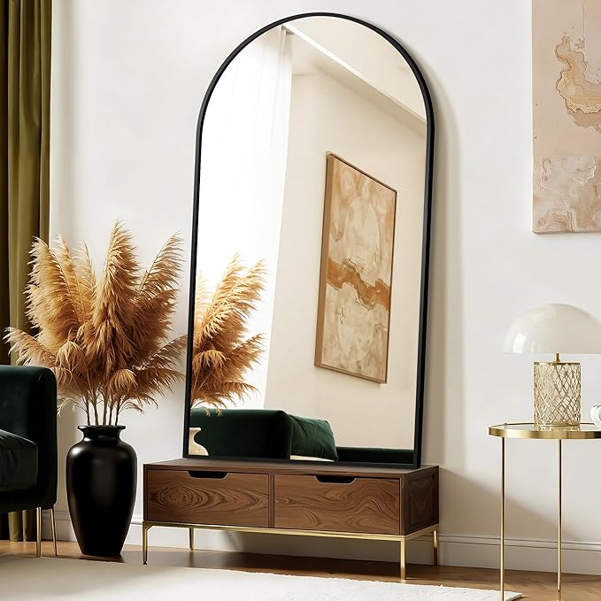 FICTOR Bathroom Mirror for Wall, Arched Vanity Bathroom Mirror for Over Sink by FICTOR