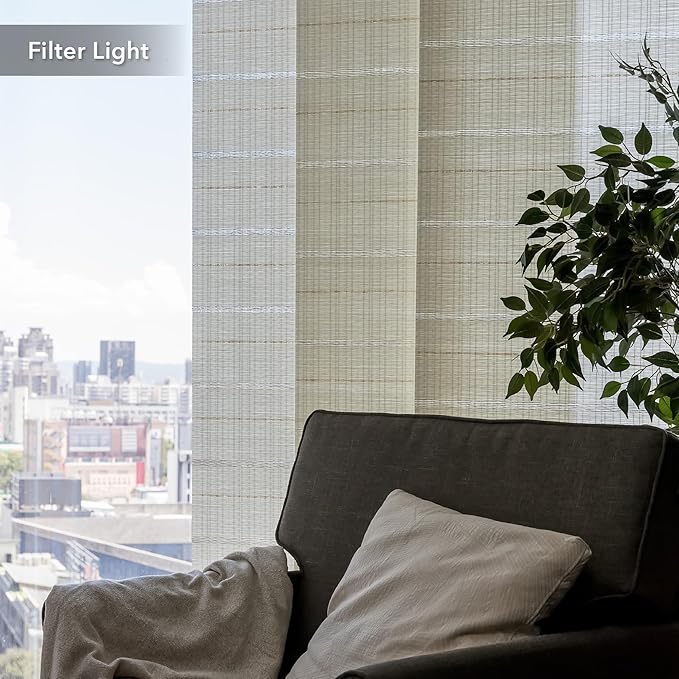 GoDear Design Adjustable Verticsl Sliding Panel Track Blinds - Image 4
