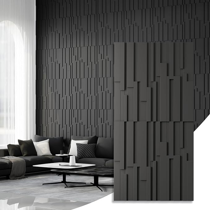 Large PU Decorative Wall Panels, TV Wall, Office & Commercial Spaces by janasse