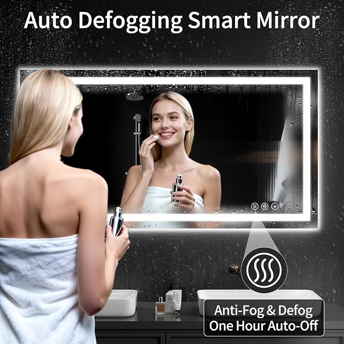 LED Bathroom Mirrors 28"x48" Bathroom Mirror - Image 3