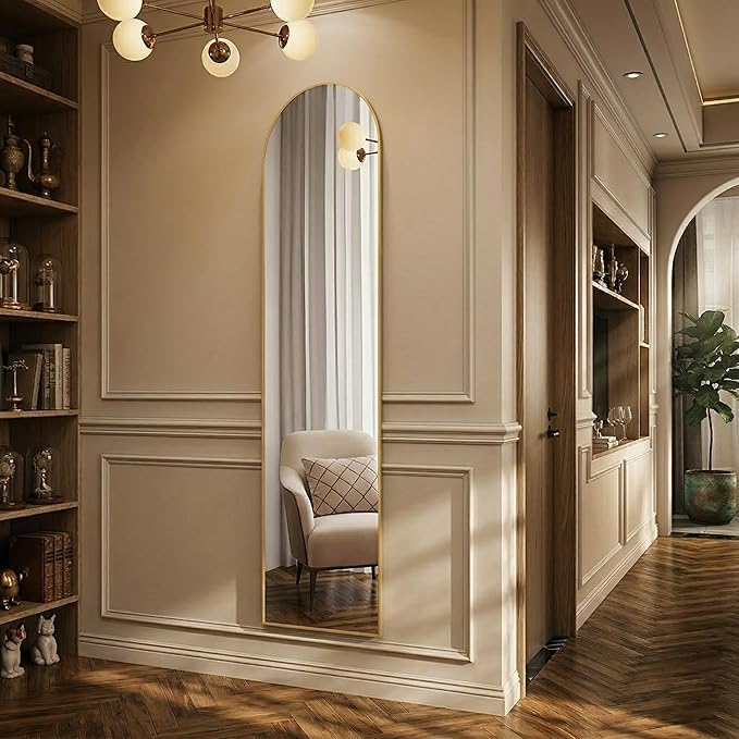 Simple Deluxe Arched Full Length Mirror, by SimpleDeluxe