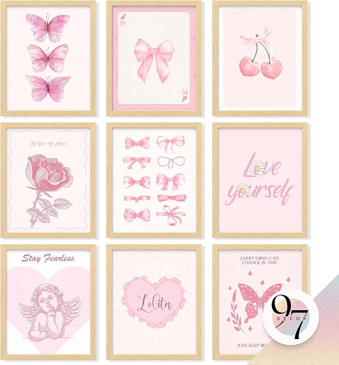 97 Decor Pink Coquette Room Decor Aesthetic by 97Decor