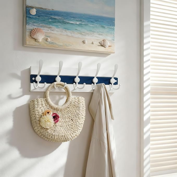 SKOLOO Coastal Wall Mounted Coat Rack - Image 4