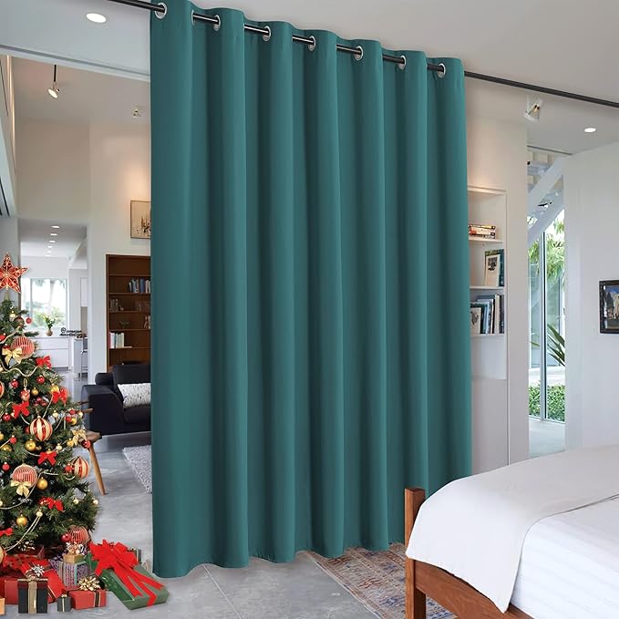 RYB HOME Room Divider Curtains Thermal Insulated Noise Reduce Privacy Window by RYBHOME