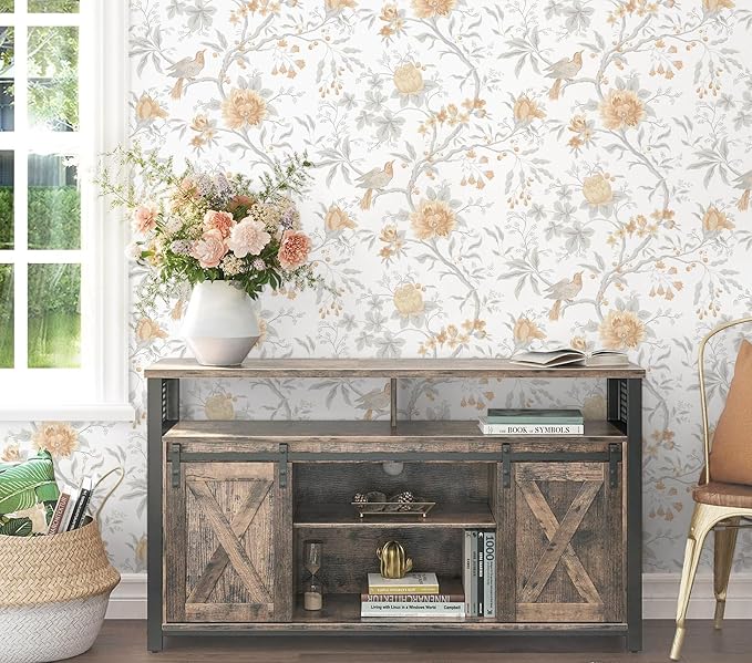 CiCiwind 17.3" × 197" Floral Peel and Stick Wallpaper - Image 7