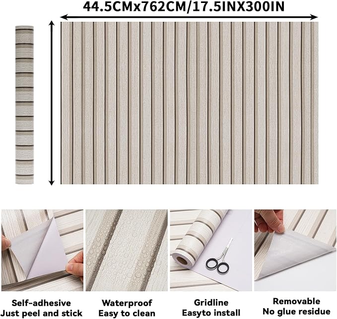 Wood Slat Wallpaper - Image 2