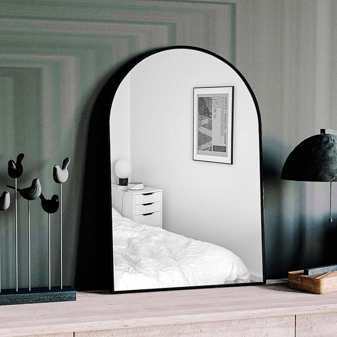 HARRITPURE Wall Mounted Mirror Arch Mirror by HARRITPUREHome