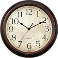 KECYET 12 Inch Wall Clocks Battery Operated Silent Non-Ticking Analog Wall by KECYETWALLCLOCK
