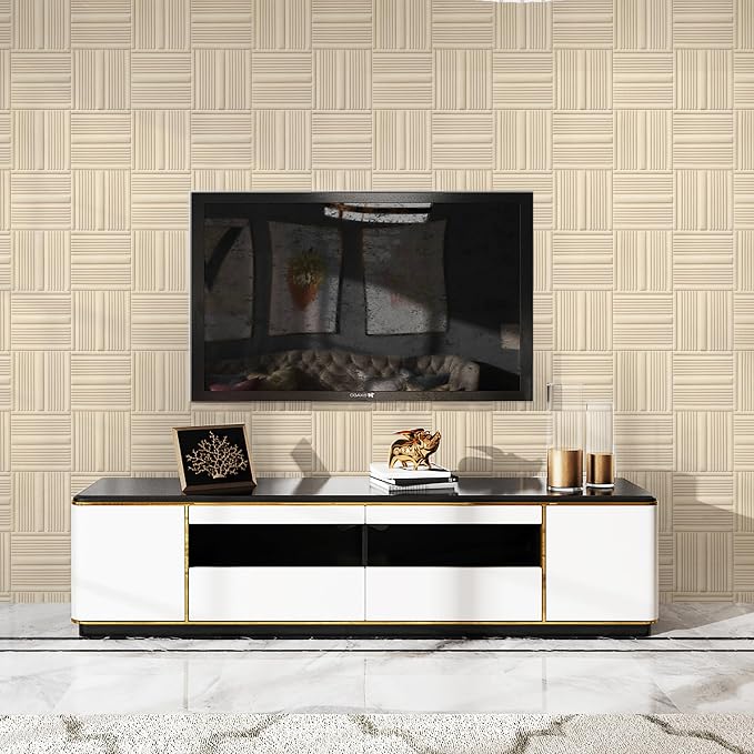 Velvet 3D wall Panels for Interior Decor Peel and Stick, Soundproof Geometric - Image 2