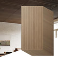 Giantex 24 Pack Fluted PVC Wall Panels, Glue Up or Drop Ceiling Panel, by Giantex