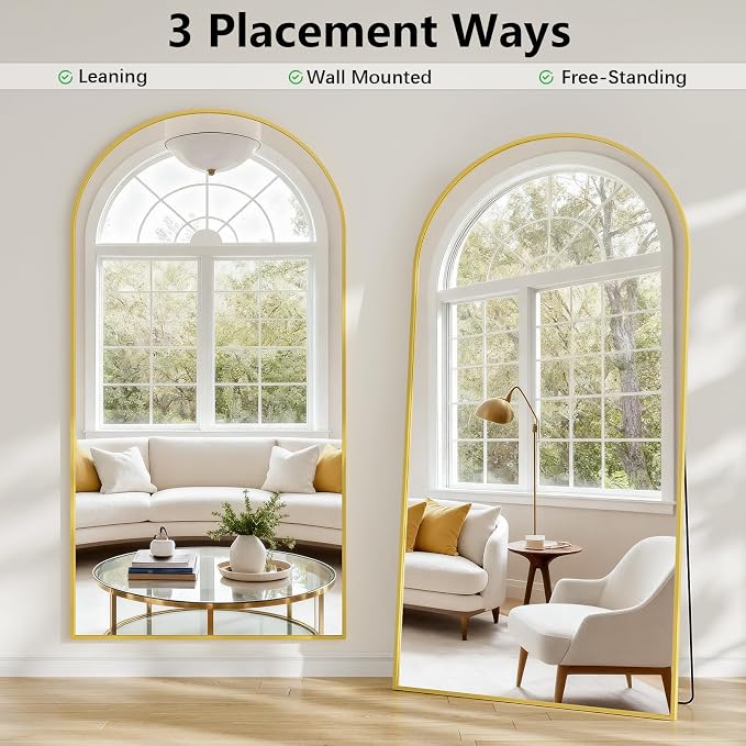 Oversized Full Length Mirror, Room Decor Big Full Body Mirror - Image 8