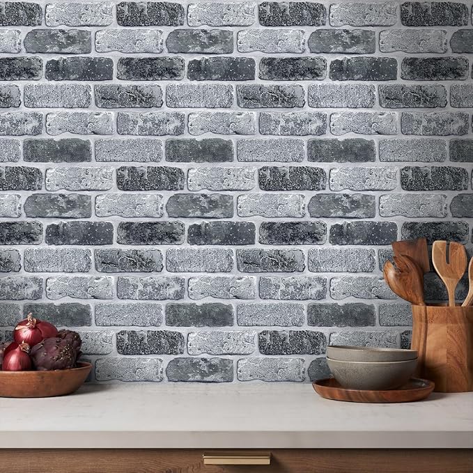 Commomy 3D Peel and Stick Brick Tiles - Image 8