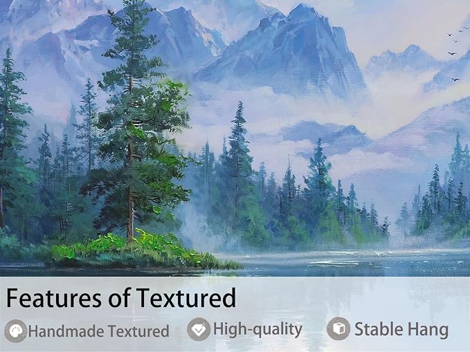 Ardemy Forest Landscape Canvas Painting 58"x29" - Image 3