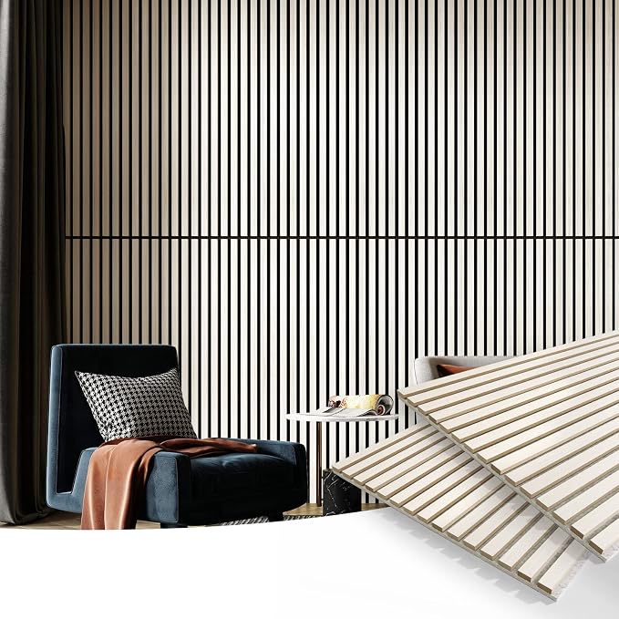 Art3d 2 Wood Slat Acoustic Panels - Image 2