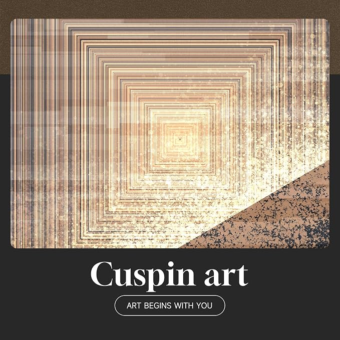 Large Framed Black and Gold Modern Luxury Abstract Wall Art - Image 7