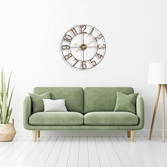 Sorbus Large Wall Clock for Living Room Decor - Image 5