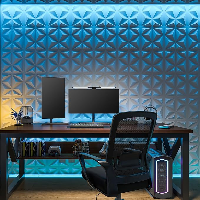 Art3d 100 Pack Decorative 3D Wall Panels, 97 Sq.Feet PVC Interior Wall Décor - Image 6