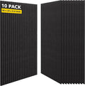 Acoustic Panels, 10 Pack Sound Panels Noise Reducing by AUTORIFIC