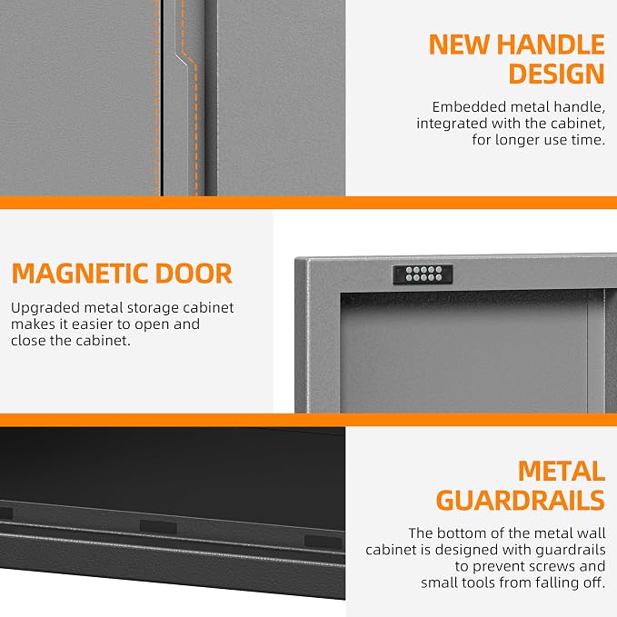 Garage Wall Cabinet, Metal Wall Cabinets - Image 8