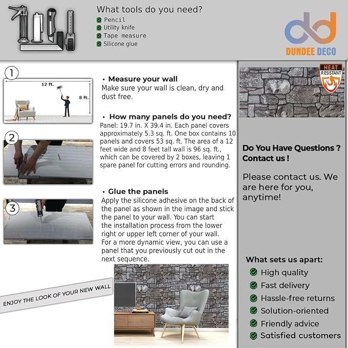Dundee Deco 3D Wall Panels - Image 8