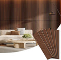 6 Pack Wood Panels for Wall, 47.24" x 12.79" Acoustic Wood Slat Wall Panel for by Vellorise