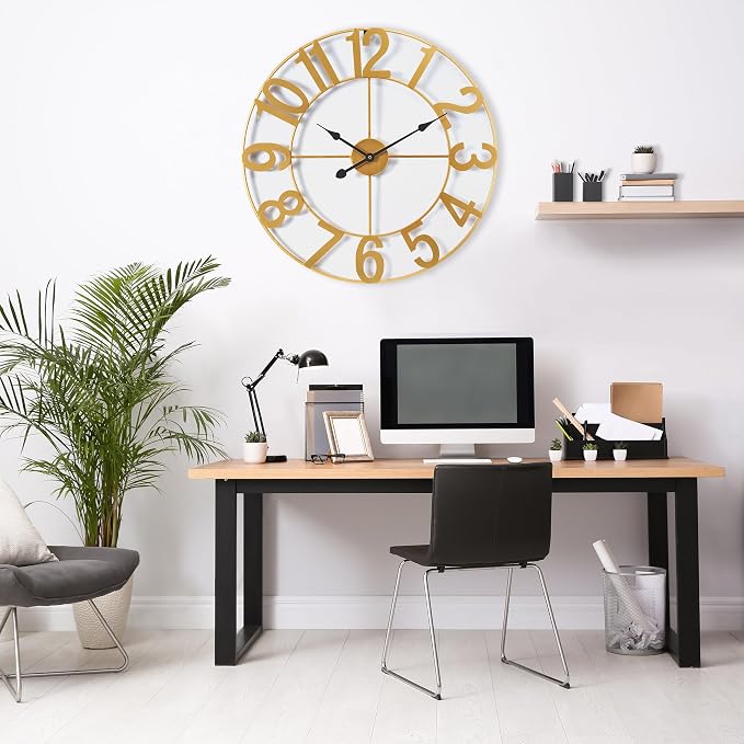 Sorbus Large Wall Clock for Living Room Decor - Image 5
