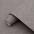 Yancorp 10ft Textured Fabric Wallpaper Faux Grasscloth Light Brown Peel and by YancorpHomeDecor