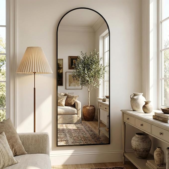 Suidia 56"x14" Arched Full Length Mirror - Image 2